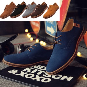 Men-039-s-New-Suede-Oxfords-Leather-Shoes-Casual-Lace-Up-Flats-Dress-Formal-Loafers