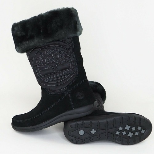 Timberland Hollyberry TL Schlupfstiefel 33905 Winter Wildleder Neu Gr. 4 Y = 5,5 - Bild 10 von 12