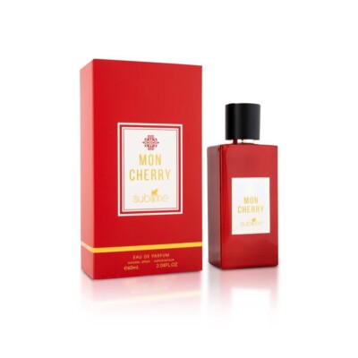 Mon Cherry EDP Perfume By Sublime Lattafa 60 ML Super Rich Cherie UAE Version 