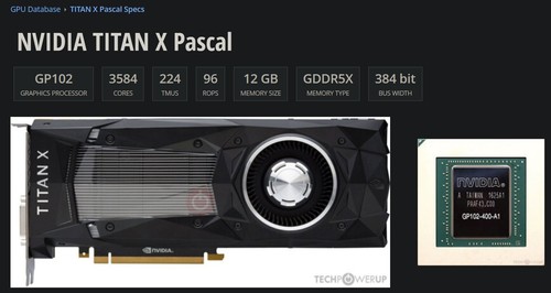 NVIDIA GeForce GTX Titan X 12GB GDDR5 Pascal Graphics Card 900-1G611-2500-000 - Picture 8 of 16