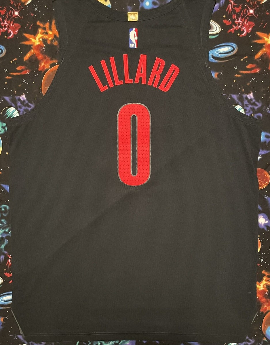 Back of best sale damian lillard jersey