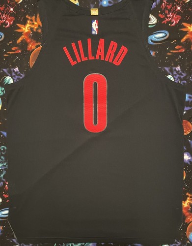 Camiseta deportiva auténtica Nike NBA Portland Trail Blazers Rip City Damian Lillard - Imagen 2 de 9