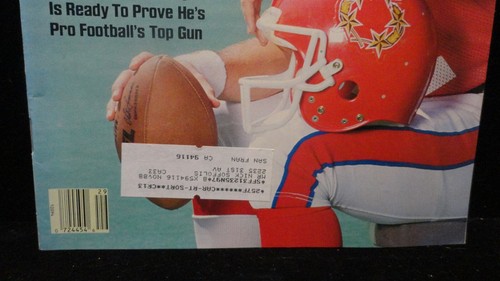 Sports Illustrated July 21, 1986 Jim Kelly USFL Pro Football - Buffalo Bills - Picture 4 of 11