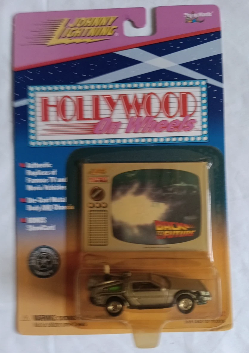 Johnny Lightning Back to the Future DeLorean Diecast Cars, Trucks