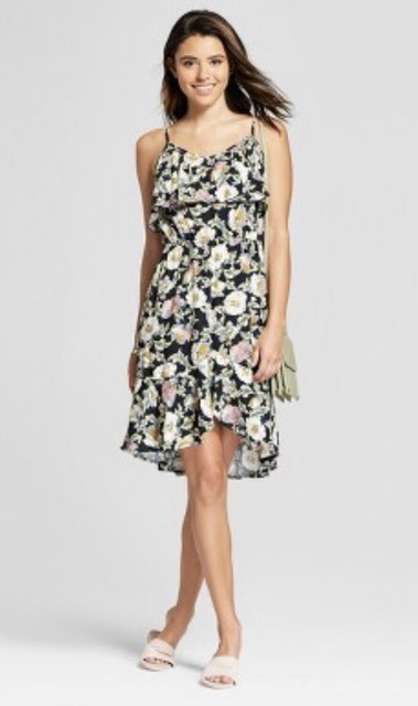 xhilaration floral dress