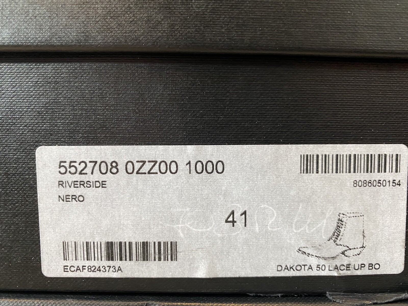 Stivali Saint Laurent in pelle nera Riverside da $1.200 taglia US 8 Made in Italy