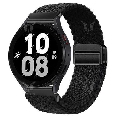 For Samsung Galaxy Watch 6 5 4 3 46/42/45/41/44/40mm Magnetic Braided Band Strap - Picture 17 of 44