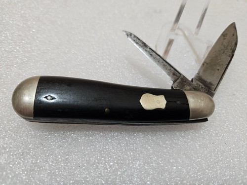Vintage Newport Cutlery Co. 2 blade pocket knife 3.75" Good Snapback - Picture 2 of 10