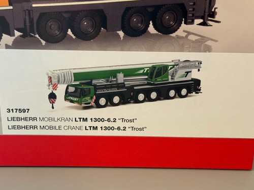 HERPA 317597 LIEBHERR MOBILE CRANE LTM 1300 6.2 TROST 1:87 SCALE NEW - Picture 2 of 3