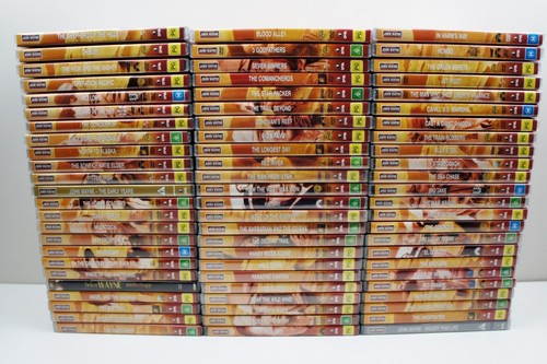 John Wayne The Classic Collection DVD Bulk Bundle X 72 Films Region 4 PAL - Picture 3 of 15