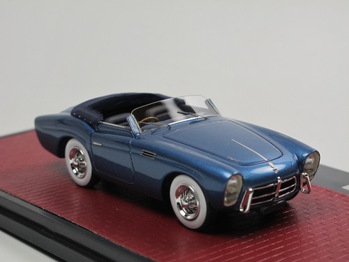 Matrix 1954 Pegaso Z-102 Serie II Cabriolet Saoutchik blu metallizzato 1:43 - Foto 4 di 6