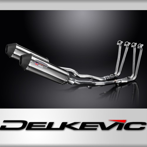 Yamaha FJR1300 2006-2024 Complete Exhaust 4-2 13.5" X-Oval Stainless Mufflers - Bild 1 von 4