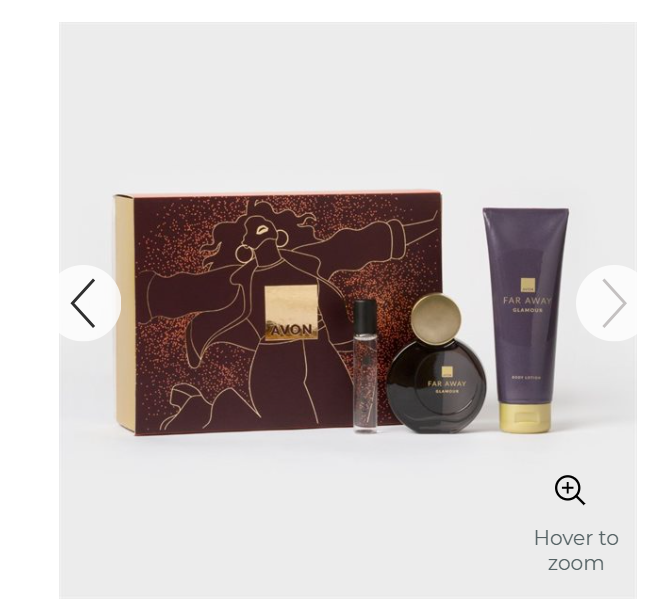 Avon Far Away Glamour Gift Set EDP Perfume 50ml Body Lotion 150ml