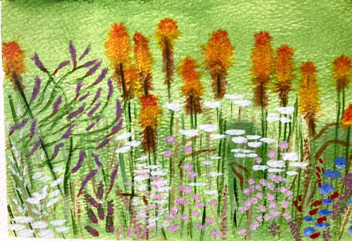 Ein englischer Landgarten - SOLITUDE - Landschaft (A 4) von G.D.Leid - Bild 4 von 4