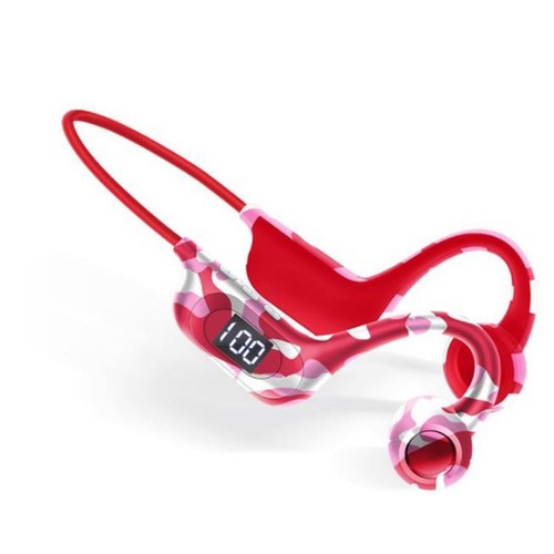 CUFFIE SPORT WIRELESS STEREO AUDIO AURICOLARI BLUETOOTH V5.3 OPEN EAR LED G9 - Photo 5/8