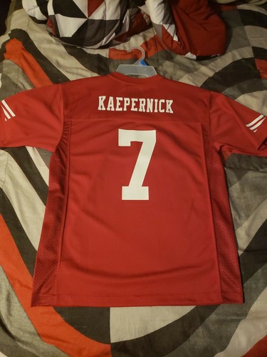 NFL Colin Kaepernick San Francisco 49ers Jersey Youth Size Large - Picture 6 of 9