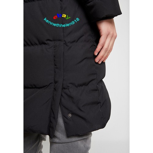 HOLLISTER LONGLINE DOWN PUFFER PARKA COAT JACKET BLACK MENS SIZE XS,S,L - Picture 12 of 22