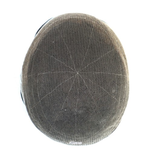 Toupee For Men All French Lace Replecement System Real Gent Human Hairpieces #1B - Picture 3 of 9