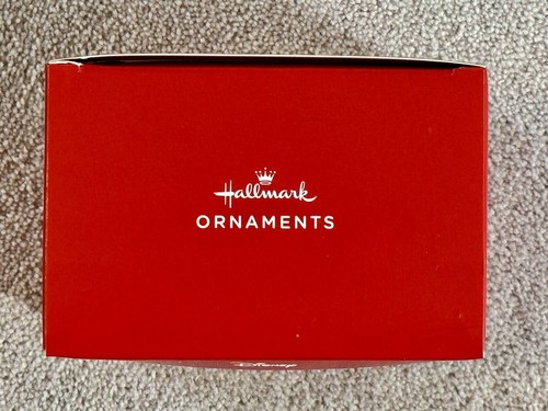 2021 Hallmark Disney Mickey Mouse Glas Christbaumschmuck Ornament blau - Bild 3 von 3