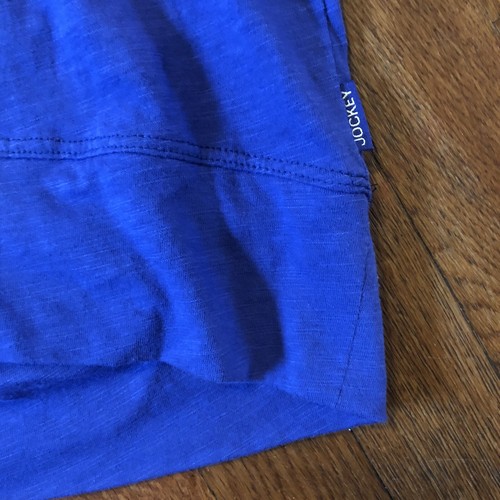 Womans Jockey Size Small Blue Longsleeve Tshirt 60% Cotton 40% Polyester - Picture 7 of 8