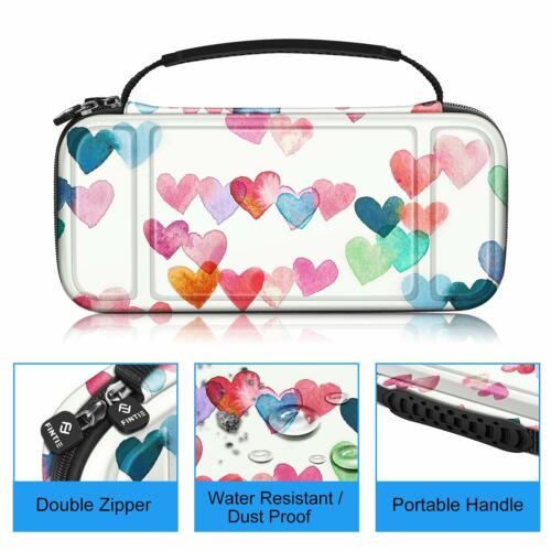 Tragetasche für Nintendo Switch Lite 2019 Stoßfest Hülle Hartschale Reisetasche - Bild 5 von 25