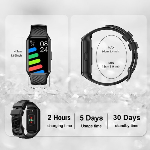 Blackview Smart Watch for Men Women Fitness Tracker with SpO2 Heart Rate Monitor - Picture 5 of 7