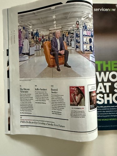 Forbes Magazine Feb/March 2025 - Picture 3 of 6
