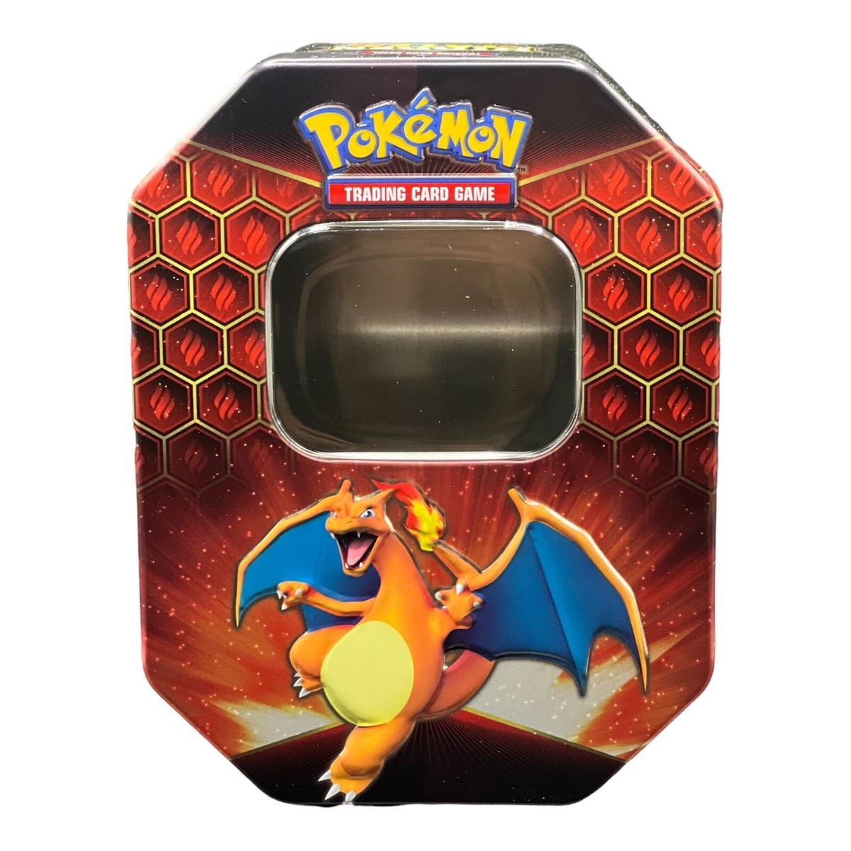 Pokémon TCG Hidden Fates Charizard Tin Pokémon TCG: Hidden Fates Charizard Metal Tin Empty No Cards