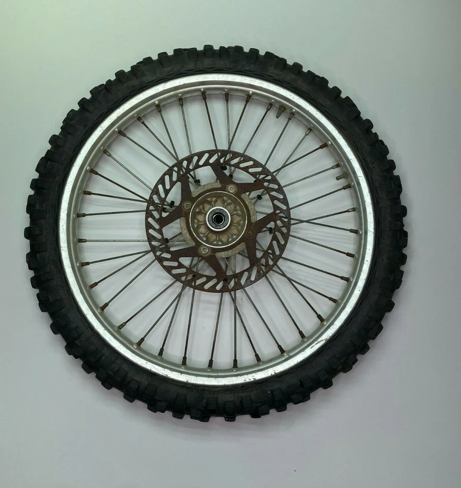 Kawasaki KDX250 KDX 250 1991 OEM llanta delantera cubo neumático Foto 3 de 4