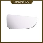 Lower Mirror Glass For 2010-2019 Dodge Ram 2500 Passenger Right Side RH+Convex
