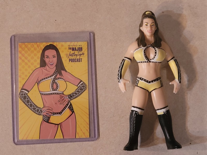 Major Wrestling Podcast Major Bendies Action Figure | Chelsea Green Major Wrestling Podcast Major Bendies Action Figure | Chelsea Green