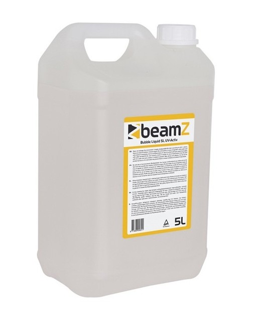 Beamz Bubble Liquid Uv-active 5lt Liquido Bolle Fluorescente 5lt Beamz Bubble Liquid Uv-active 5lt Liquido Bolle Fluorescente 5lt