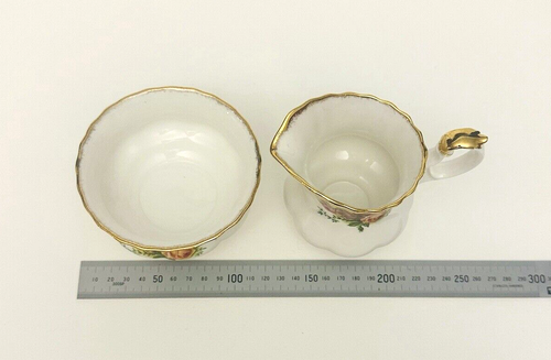 Royal Albert - Old Country Roses, large sugar and creamer. Made in England (2) - Picture 6 of 7