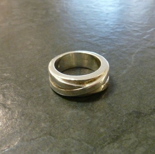 Gekreuzter Silberring Joop 925er Sterling Silber Ring Joopring Gr. 56 - Bild 3 von 8