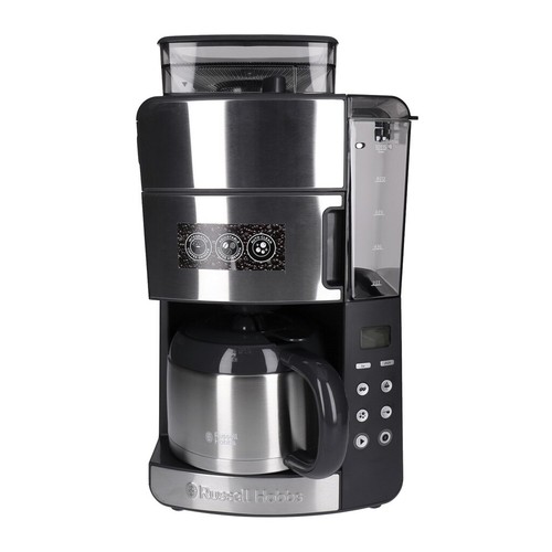 Russell Hobbs Grind & Brew Insulated Coffee Maker 10 Cup Grind Setting - Picture 1 of 4