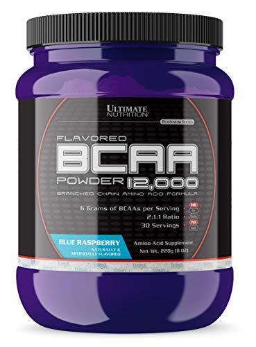 Ultimate Nutrition Flavored BCAA Powder 12,000, Post Workout Recovery Drink, 3g - Foto 1 di 7