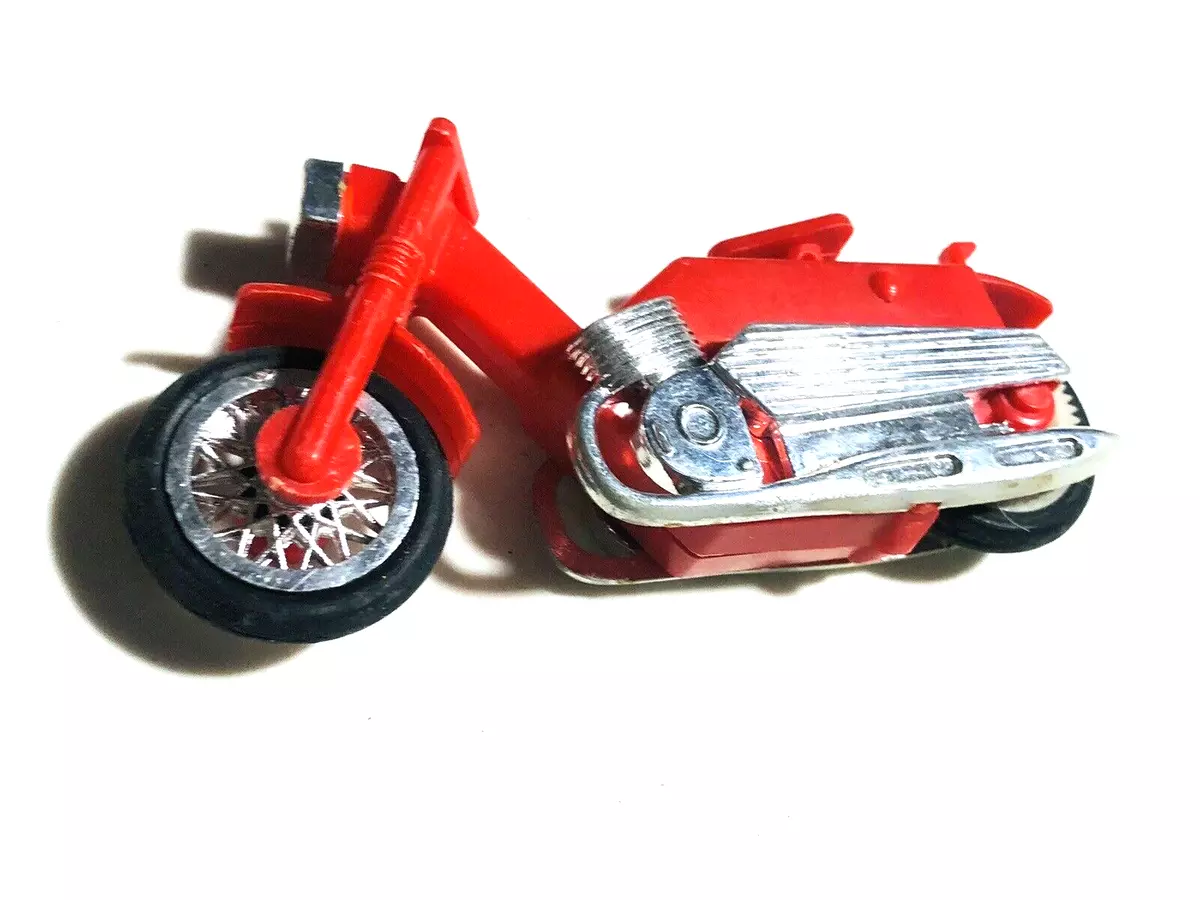 1 24 Motorcycle Harley type rare plastic toy vintage collectible
