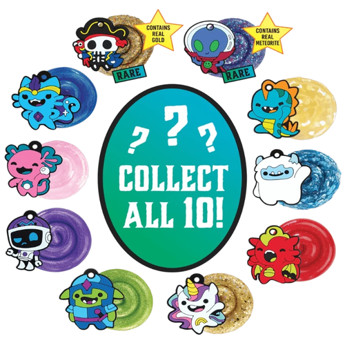 Crazy Aarons Putty Mini Lost Treasure Guardians Peel to reveal in 2" Single Item - 第 3/10 張圖片