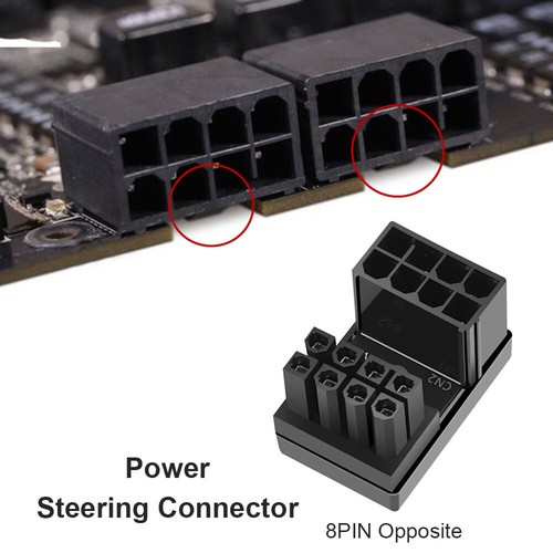 fengfeng ATX 6-poliger Buchse auf 6-poliger Stecker, 180-Grad-Netzadapter f? Des - Afbeelding 6 van 24