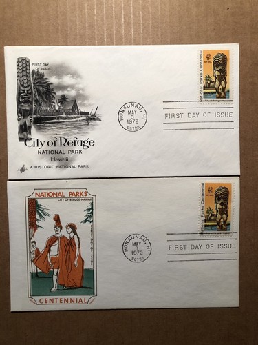 23 FDC’S DIFERENTES CORREOS AÉREOS DE ESTADOS UNIDOS DE 1971-1989 - SIN DIRECCIÓN - Imagen 5 de 12
