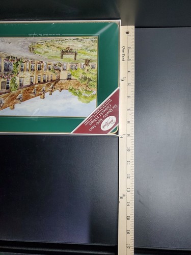 6 Vintage John Hinde Table Mats Placemats Set Cork Backs "Cotswold Villages" New - Bild 7 von 7