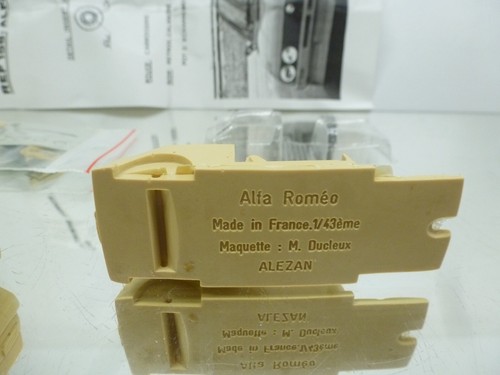 ALEZAN 158 ALFA ROMEO SPRINT 6C GR.B 1983 -VERY RARE-1:43- UNBUILT KIT IN BOX - Imagen 3 de 9