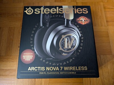 SteelSeries Arctis Nova Wireless Gaming Headset World of
