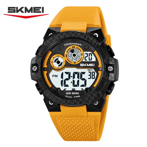 SKMEI Sport Watch Men Military Watch LED Digital Countdown Boys Girls Wristwatch - Picture 15 of 30