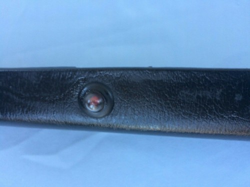 1995-1998 PORSCHE 911 DRIVER DOOR UPPER GARNISH RAIL WITH MIRROR SWITCH - Picture 3 of 6