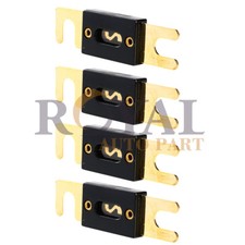 4 Pack 200A ANL Fuse Gold Plated High Quality Low Voltage Car Audio 12v