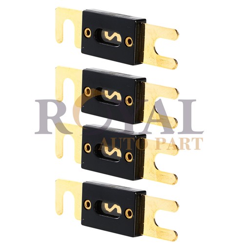 4 Pack 200A ANL Fuse Gold Plated High Quality Low Voltage Car Audio 12v - Picture 1 of 3