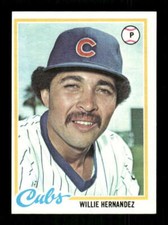 1978 Topps Baseball 99 Willie Hernandez VGEX-EX-EXMT BXCP41