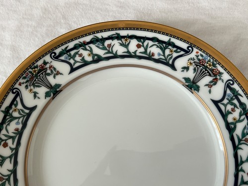 Christian Dior Fine China Florissant Floral Pattern 8 1/4” Round Salad Plate - Picture 4 of 12