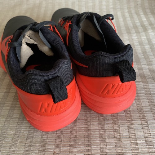 Nike Mens Lunar Command 2 Golf Shoe Cleats Black Red 849968-001 Size 7.5 - 第 21/24 張圖片